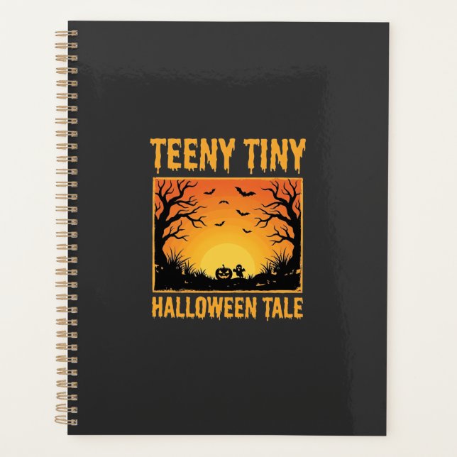 Teeny Tiny Halloween Tale Haunted Forest Design_1 Planner (Front)