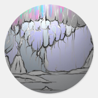 Teepee Classic Round Sticker