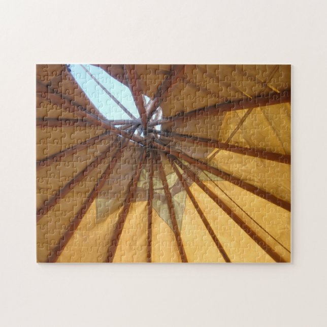 Teepee Jigsaw Puzzle (Horizontal)