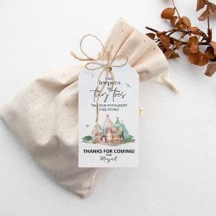 Teepees and Tiny Toes Favour Tags