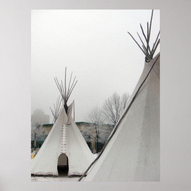 Teepees Print (Front)