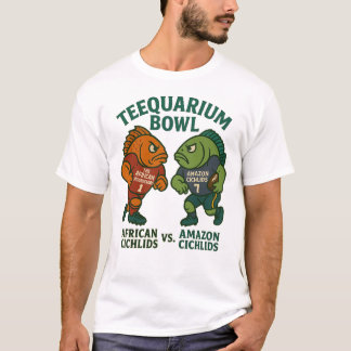 Teequarium Bowl – African vs. Amazon Football T-Shirt