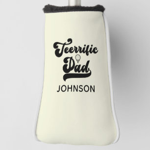 Teerrific dad Funny Fathers day gift for dad Golf Head Cover