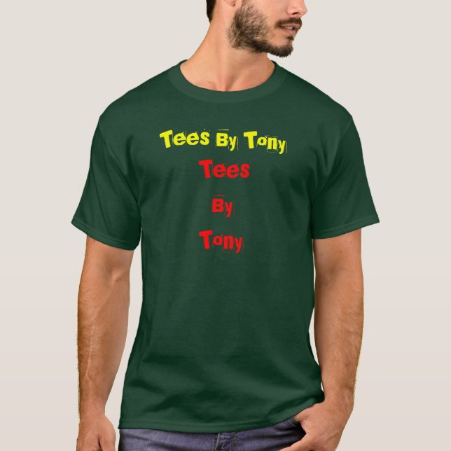 TeesByTony, Tees By Tony (Front)