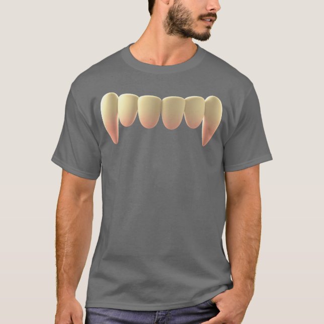 Teeth halloween friends T-Shirt (Front)