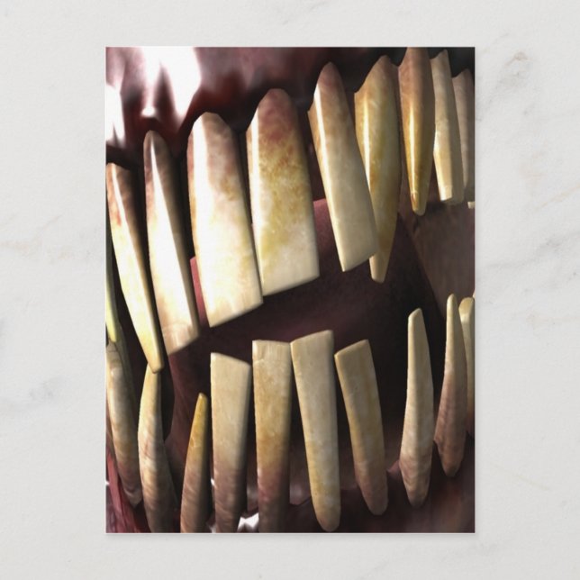 teeth postcard (Front)