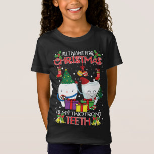 Teeth Santa Hat Ugly Christmas Sweater For Dental 