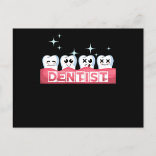 Teeth Tooth Doctor Dentist Dentistry Medicine Gift Postcard