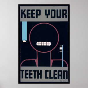 Teeth Unedited Vintage Photos Old Aesthetic Pictur Poster