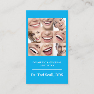 Teeth Whitening Dental care Dentistry Oral Health Business Card