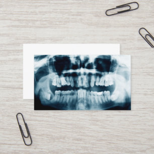 Teeth X-ray Business Card