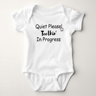 Teething Ring Humor Baby Clothes Cute Quote Bodysuit