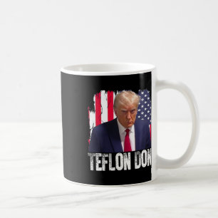 Teflon Don Donald Trump Mugshot Coffee Mug