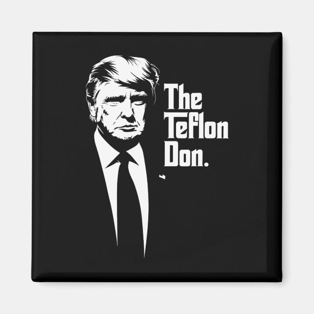 Teflon Don Trump Monochromatic Iconic Art  Magnet (Front)