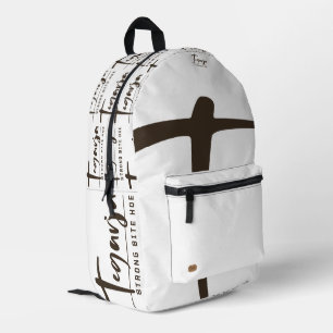 TEGARJA PRINTED BACKPACK