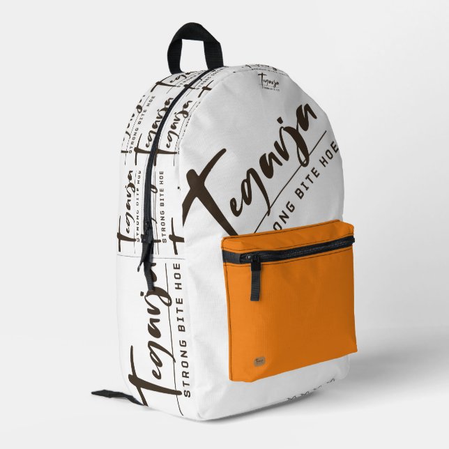 TEGARJA PRINTED BACKPACK (Back Corner Left)