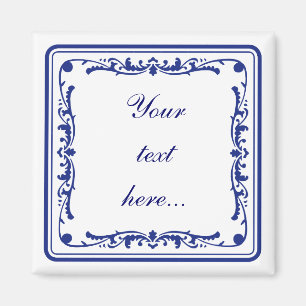 Tegeltje, little Dutch tile Magnet