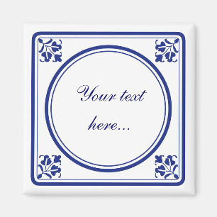 Tegeltje, little Dutch tile Magnet