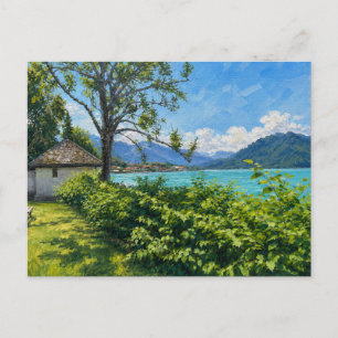 Tegernsee At The Alps Postcard