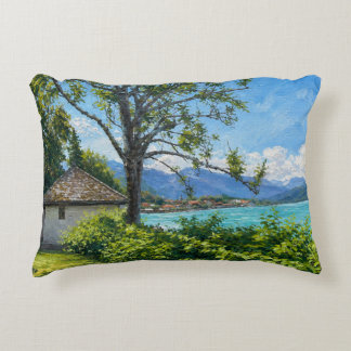 Tegernsee At The Bavarian Alps Accent Pillow
