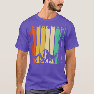 Tehachapi California Mountains Retro Railroad T-Shirt