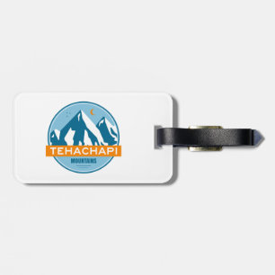 Tehachapi Mountains California Stars Moon Luggage Tag