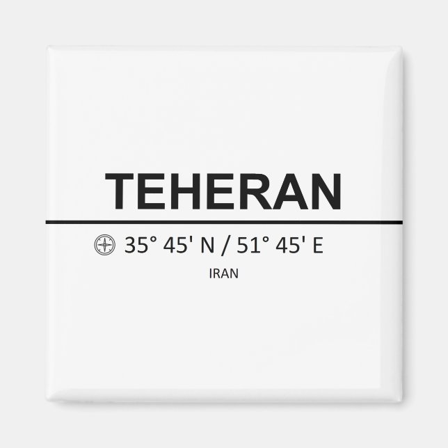 Teheran Magnet (Front)