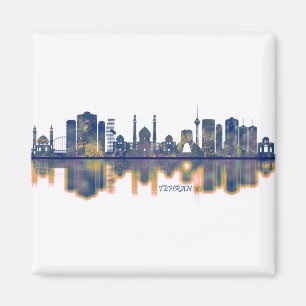 Tehran Skyline Magnet