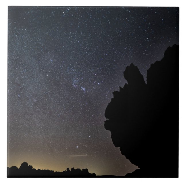 Teide National Park at night Tile (Front)