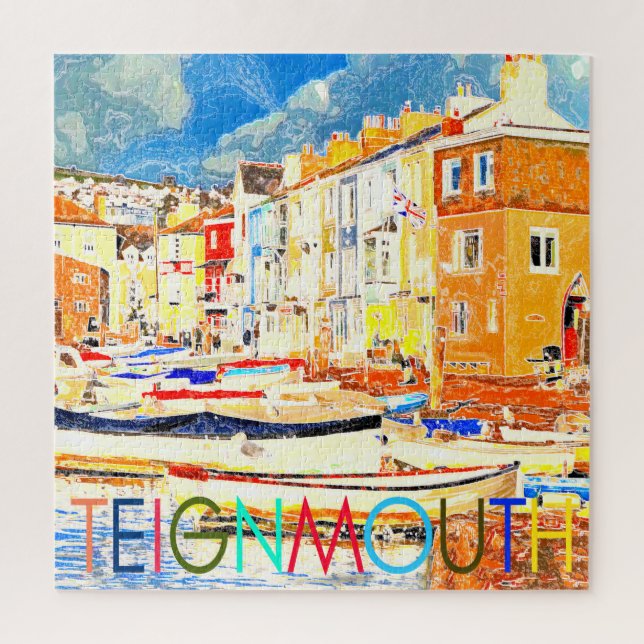 Teignmouth, Devon, United Kingdom Jigsaw Puzzle (Vertical)