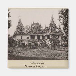 Teik Kyaung monastery, isle of Ka Toe Magnet