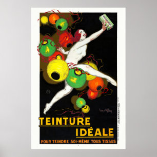 Teinture Idéale France Vintage Poster 1928
