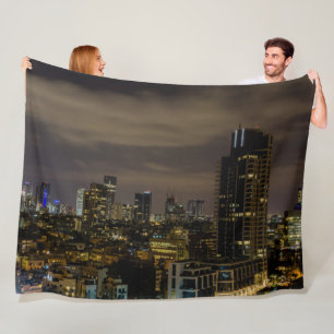 TEL AVIV FLEECE BLANKET