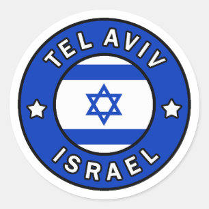 Tel Aviv Israel Classic Round Sticker