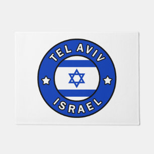 Tel Aviv Israel Doormat