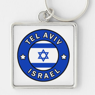 Tel Aviv Israel Key Ring
