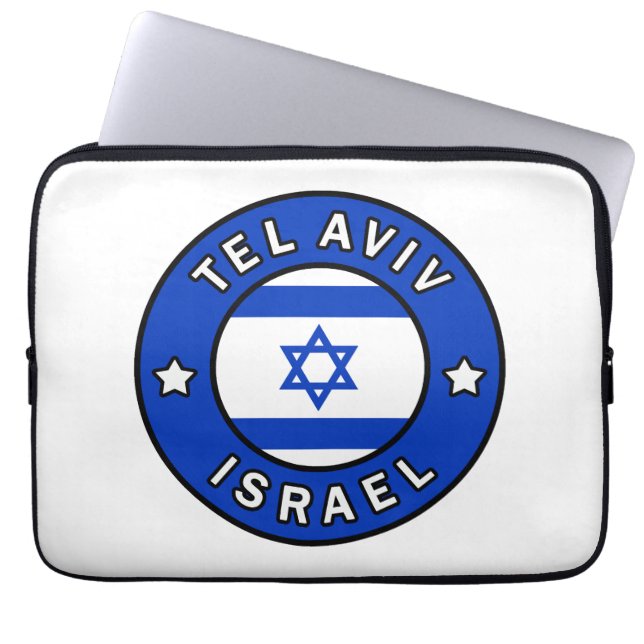 Tel Aviv Israel Laptop Sleeve (Front)