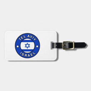 Tel Aviv Israel Luggage Tag