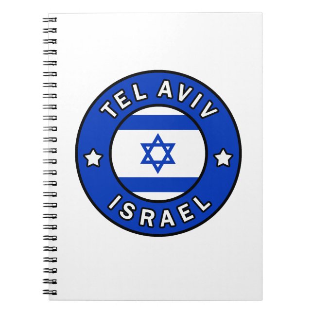 Tel Aviv Israel Notebook (Front)