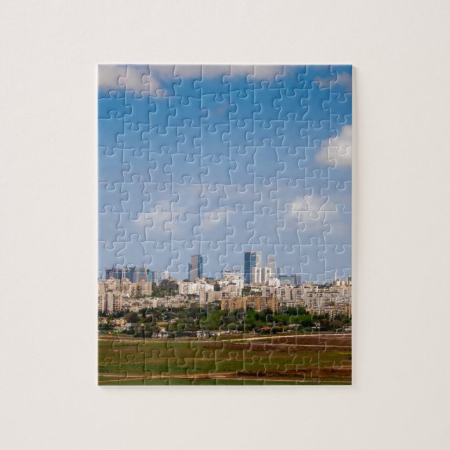 Tel Aviv Jigsaw Puzzle (Vertical)