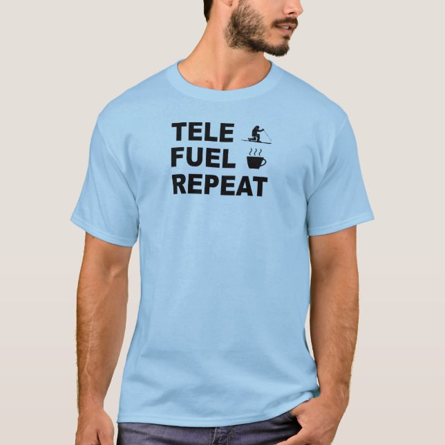 Tele Fuel Repeat T-Shirt (Front)