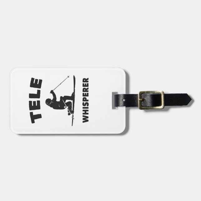 Tele Whisperer Luggage Tag (Front Horizontal)