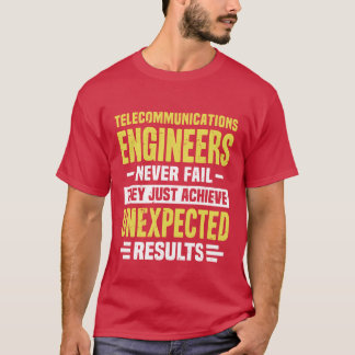 Telecommunications Engineer Engineering Funny Desi T-Shirt
