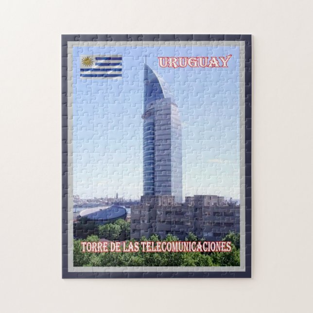 Telecommunications Tower - Uruguay - Jigsaw Puzzle (Vertical)