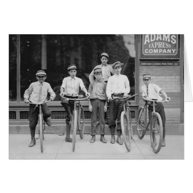 Telegram Messenger Boys, 1911 (Front Horizontal)