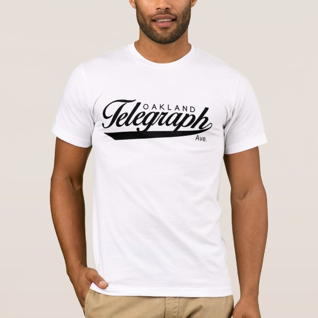 Telegraph Avenue (Oakland) T-Shirt (Front)