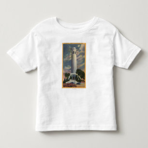 Telegraph Hill View with Coit Memorial Toddler T-Shirt