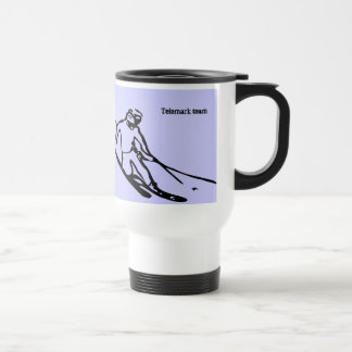 Telemark skier Mug