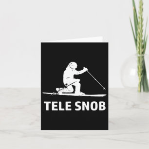 Telemark Skiing Snob Card