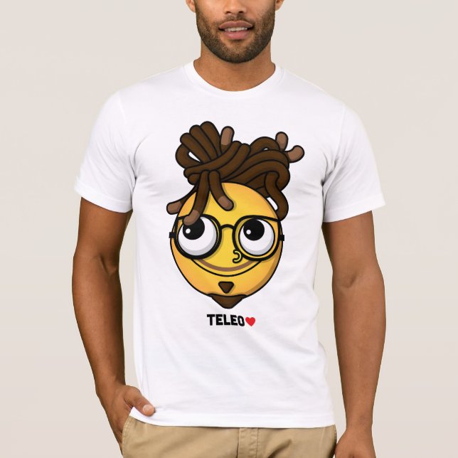 TELEO Emoji (It Is Finished) Custom Design Tee (Front)